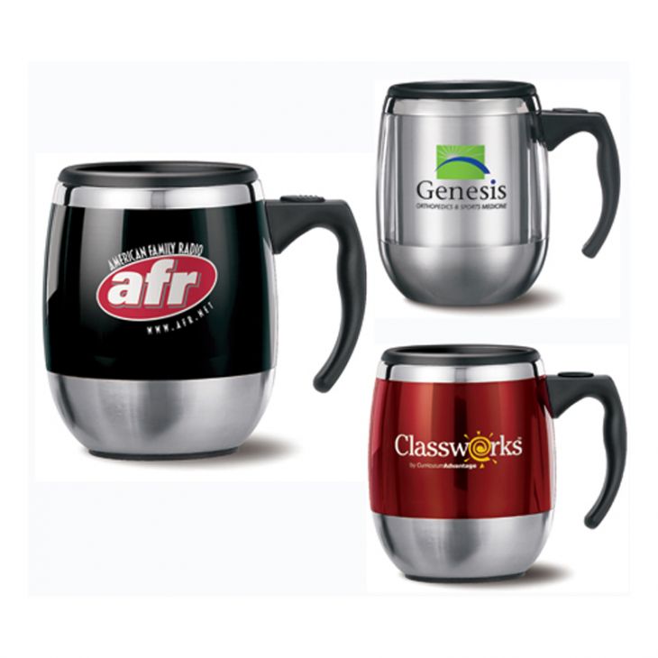 14 oz Squire Steel Desk Mug (One Color) Standard Production main image
